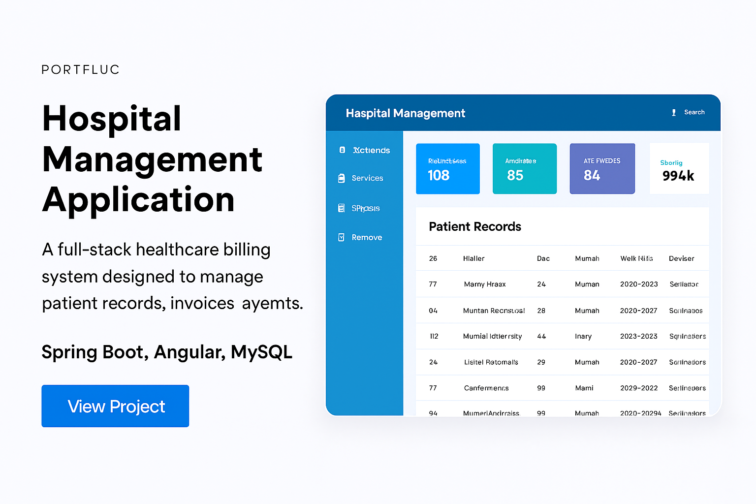 Hospital Billing App